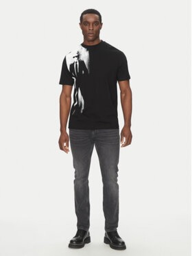 KARL LAGERFELD T-Shirt 755149 552225 Czarny Regular Fit