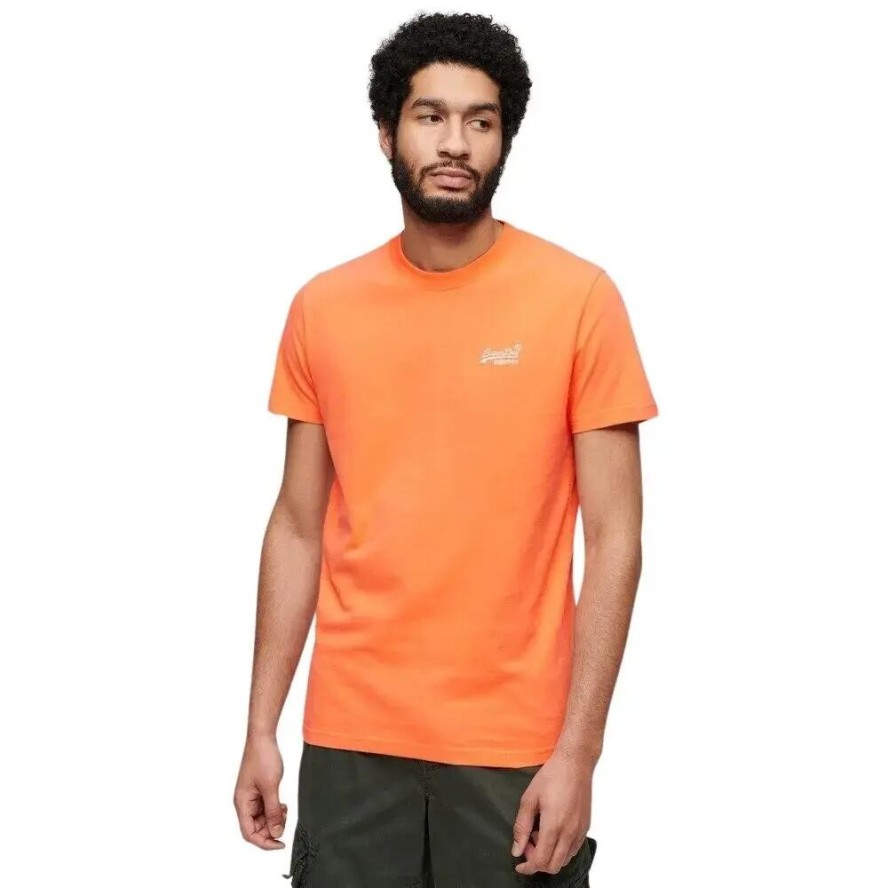 Bawełniana koszulka Superdry Essential Logo