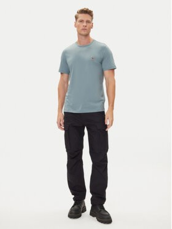 Parajumpers T-Shirt Patch 25WMPMTSEY29 Zielony Regular Fit