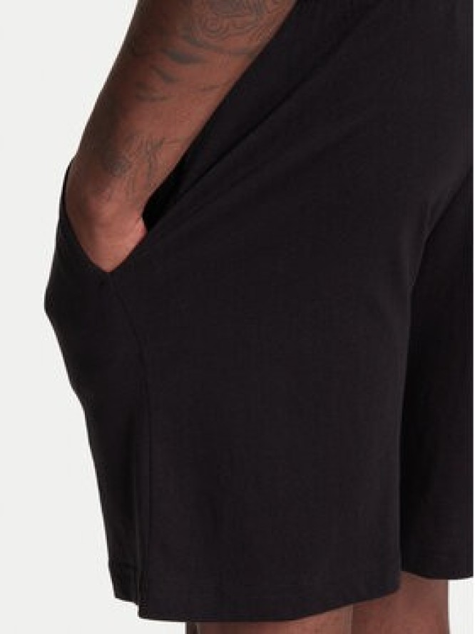 Kappa Szorty sportowe Logo Korpo Cabas 303HZE0 Czarny Regular Fit