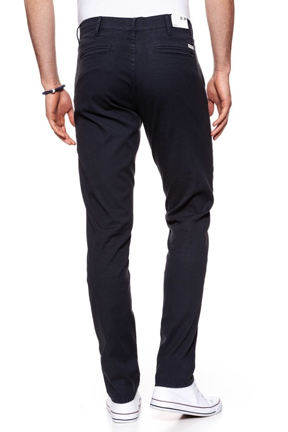 WRANGLER SPODNIE MĘSKIE CHINO NAVY WASHED W16LHE49I 112127311