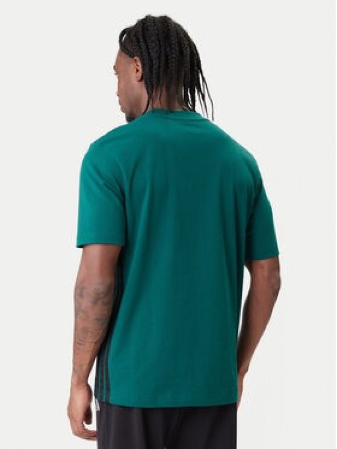 adidas T-Shirt Essentials 3-Stripes JD1905 Zielony Regular Fit