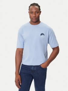 BOSS T-Shirt Te_Move 50547087 Błękitny Relaxed Fit