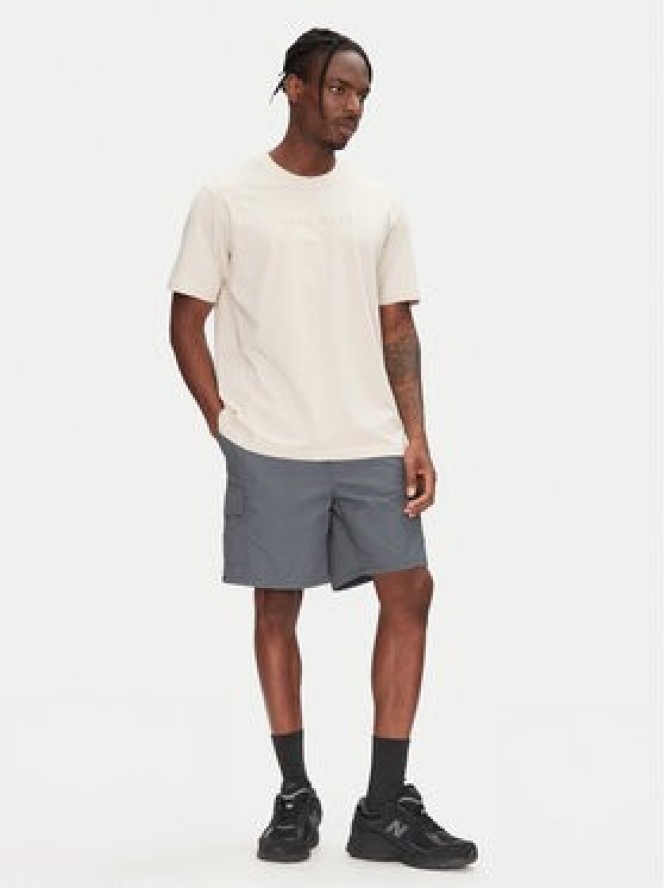 Jack & Jones T-Shirt Recharge 12273070 Beżowy Relaxed Fit