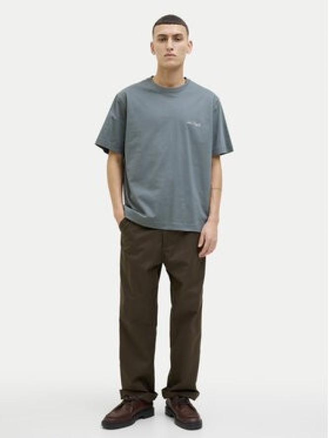 Jack & Jones T-Shirt Islington 12273015 Niebieski Loose Fit