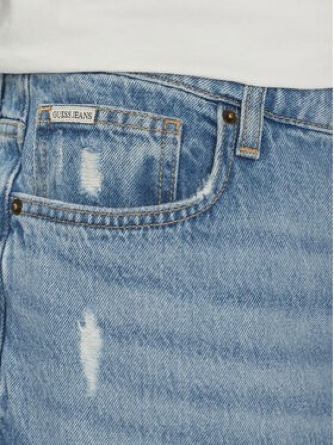 Guess Jeans Jeansy M5YA90 D5R2A Niebieski Relaxed Fit