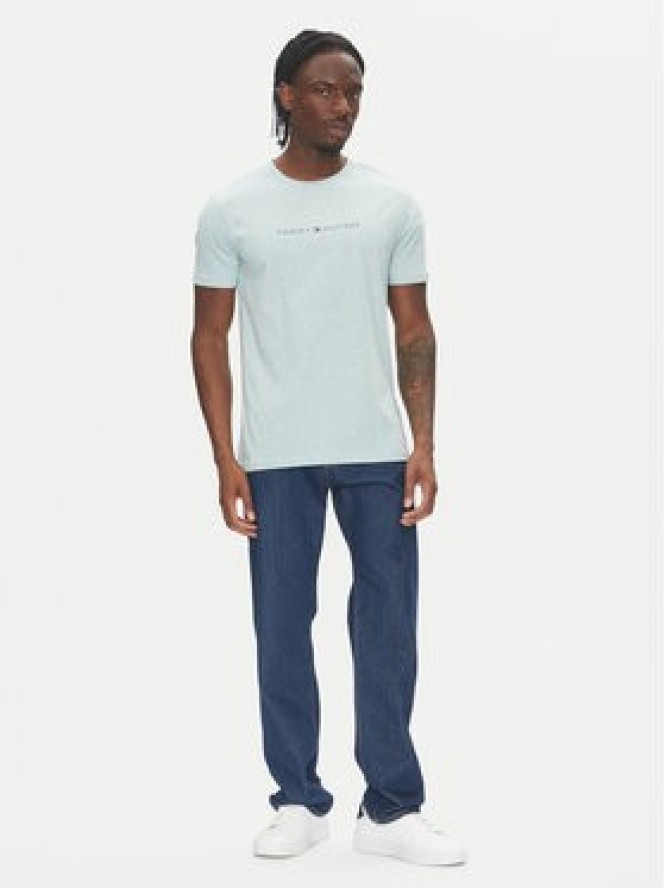 Tommy Hilfiger T-Shirt UM0UM03525 Zielony Regular Fit