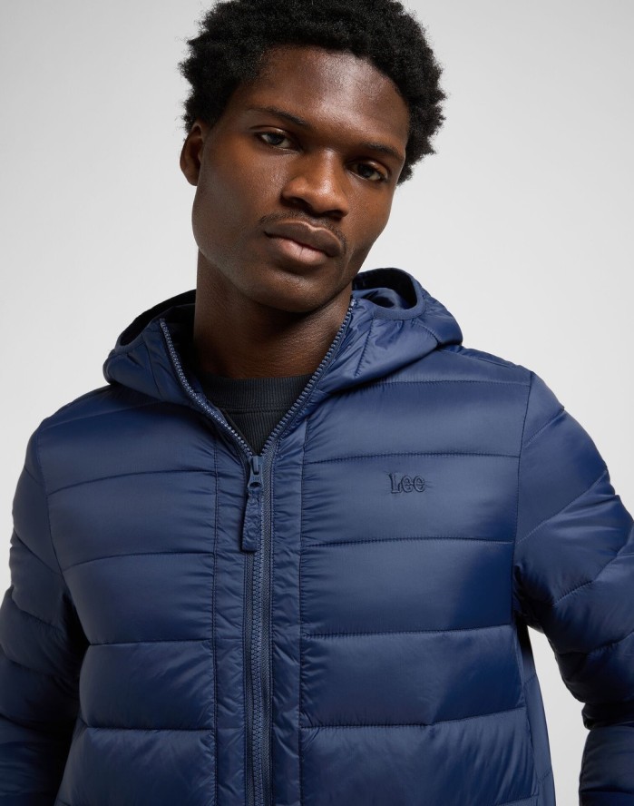 MESKA KURTKA LEE PUFFER JACKET MOOD INDIGO 112371659