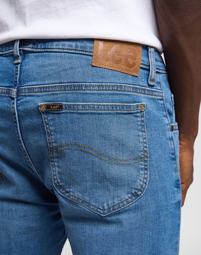 LEE RIDER MĘSKIE SPODNIE JEANSOWE JEANSY DŻINSY WORN IN CODY L701NLLT 112144379