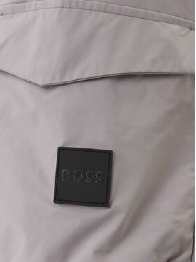BOSS Spodnie materiałowe T_Urbanex-Cargolight 50508339 Szary Tapered Fit