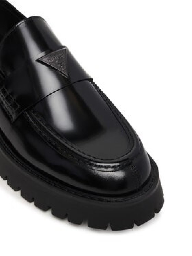 Guess Loafersy FMPGOR LEA14 Czarny
