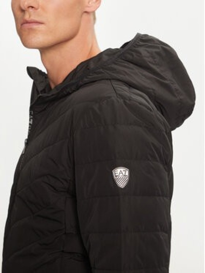 EA7 Emporio Armani Kurtka puchowa 8NPB14 PNE1Z 1200 Czarny Regular Fit