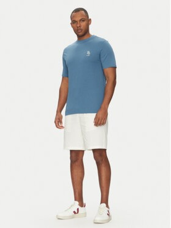 Blend T-Shirt 20718848 Turkusowy Regular Fit