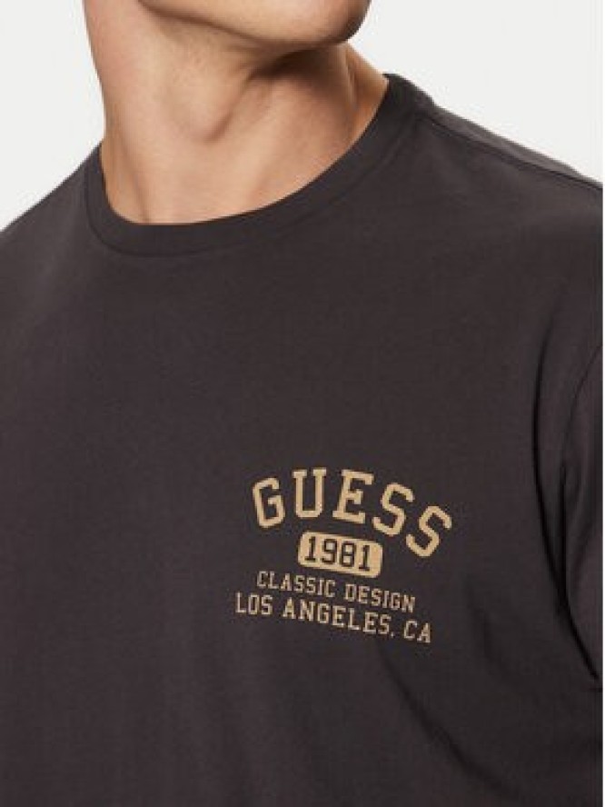 Guess T-Shirt M5RI86 K9RM1 Czarny Regular Fit