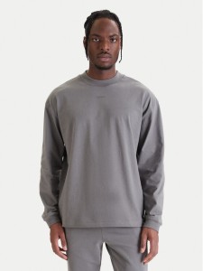 HUGO Bluza Daposo 50511029 Szary Relaxed Fit