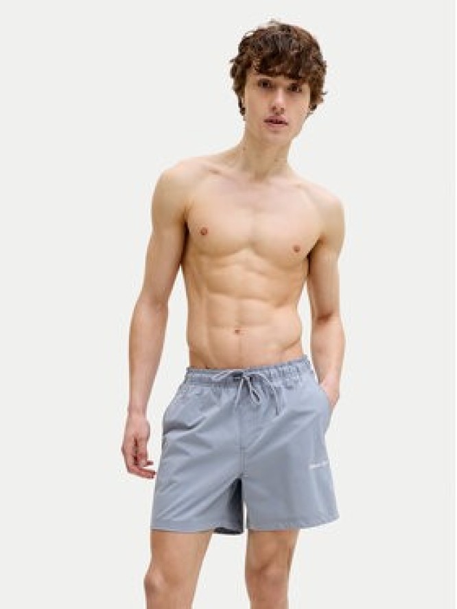 Jack & Jones Szorty kąpielowe Maui Norrebro 12291434 Turkusowy Regular Fit