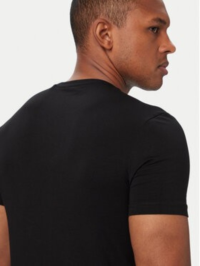 Guess T-Shirt M6YI24 K3728 Czarny Extra Slim Fit