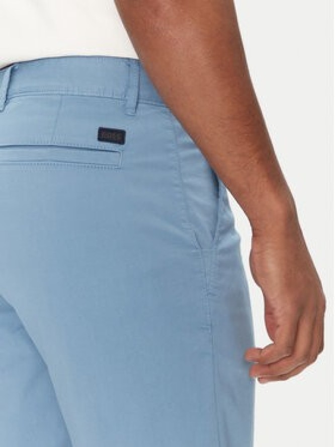 BOSS Szorty materiałowe Chino-Slim-Shorts 50536723 Niebieski Regular Fit