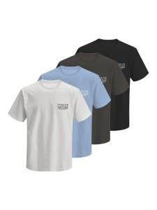Jack & Jones Komplet t-shirtów Blatailor 12291658 Kolorowy Regular Fit