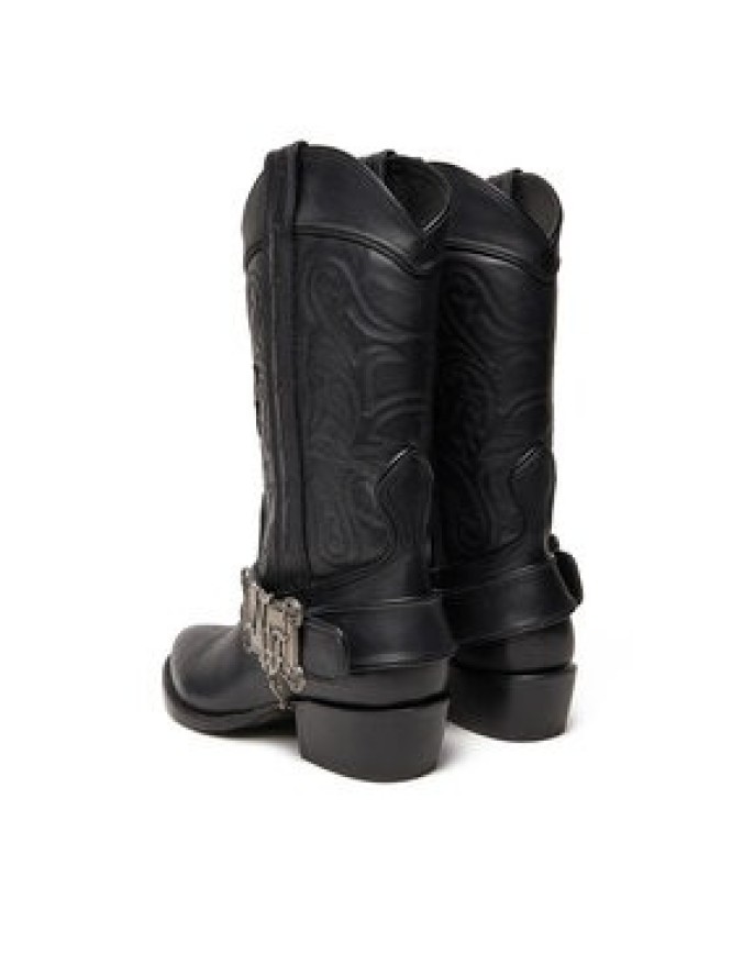 Naked Wolfe Kowbojki THE OUTLAW BOOT Czarny