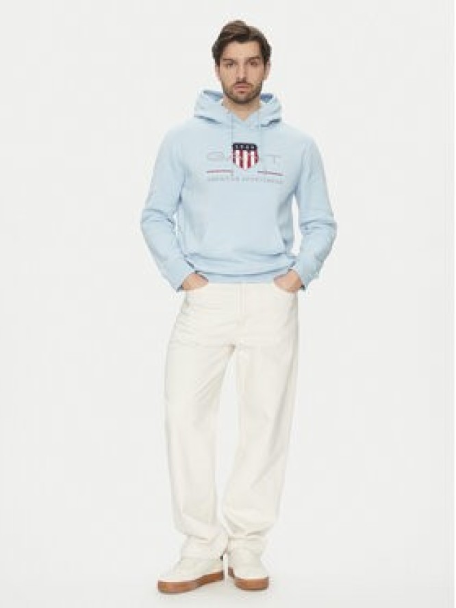Gant Bluza Archive Shield 2047082 Niebieski Regular Fit