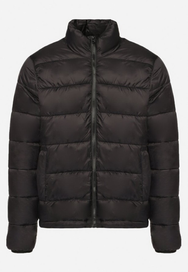 Jasnobrązowa Dwustronna Kurtka Przejściowa Wiatrówka z Pikowanym Wnętrzem Ravaria