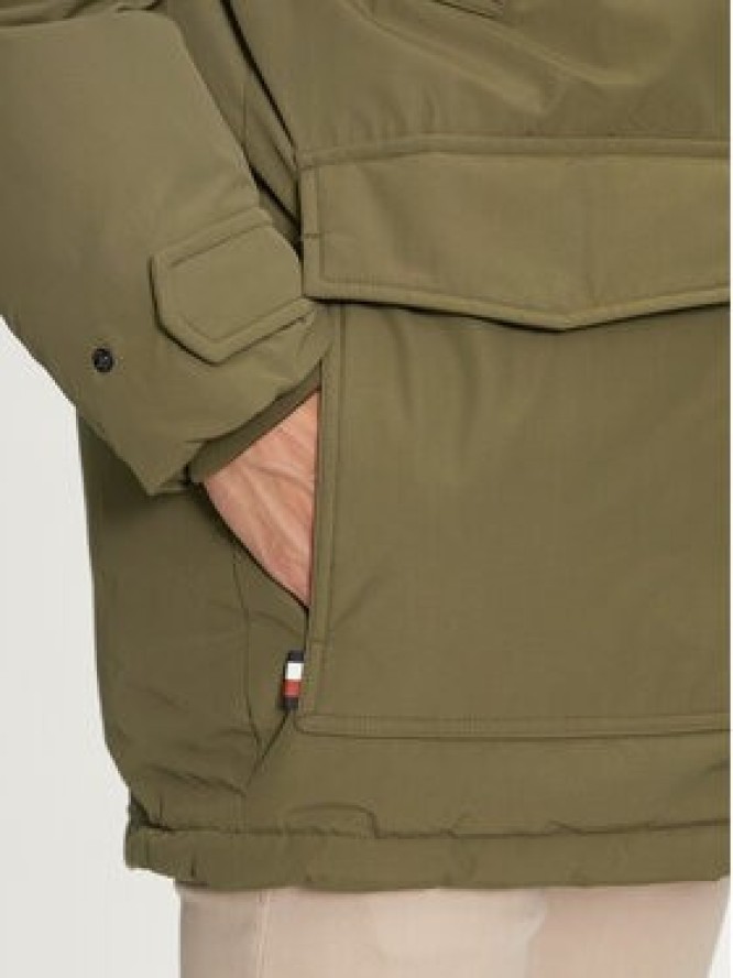 Tommy Hilfiger Kurtka puchowa Rockie MW0MW36595 Khaki Regular Fit