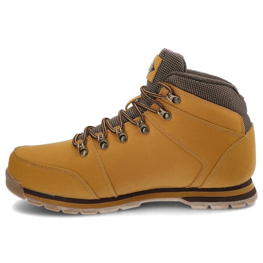 Beżowe Botki Lee Cooper Męskie Buty Zimowe