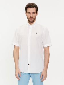 Tommy Hilfiger Koszula MW0MW35323 Biały Regular Fit