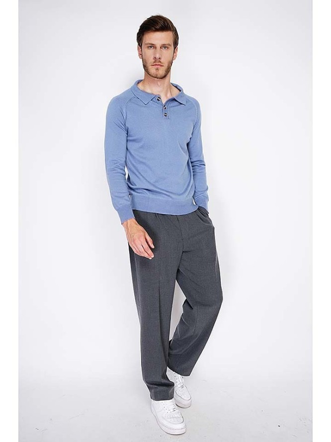 William de Faye Sweter w kolorze błękitnym rozmiar: 48