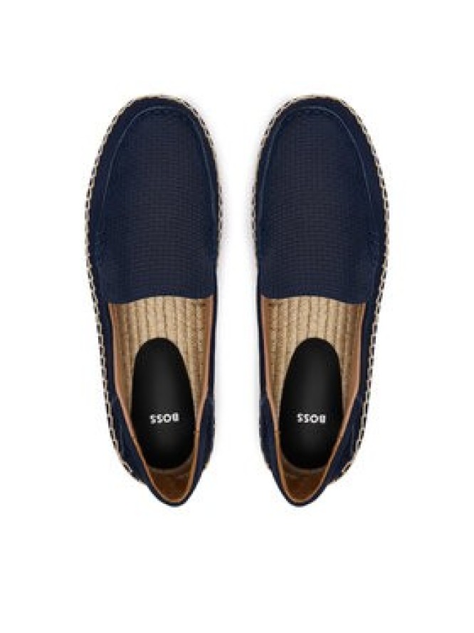 BOSS Espadryle Madeira Mocc 50563149 Granatowy