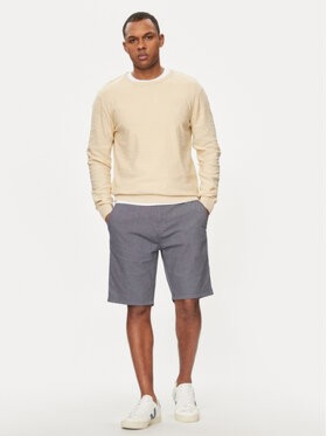 INDICODE Sweter Hugolia 30-459 Beżowy Regular Fit