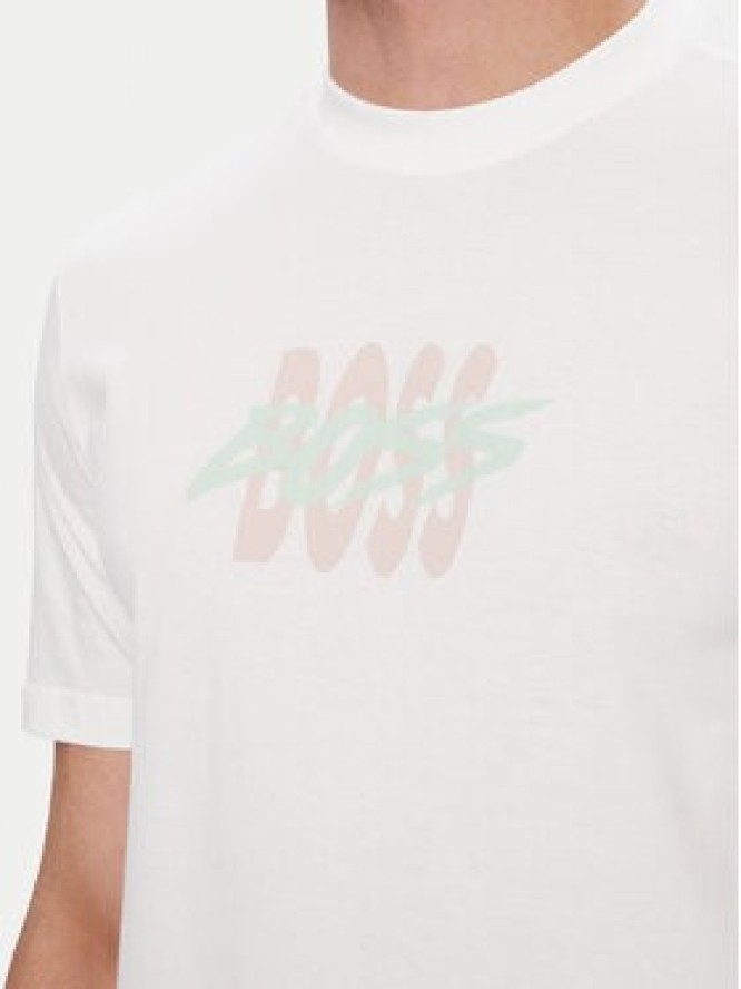 BOSS T-Shirt Bass 50561850 Biały Regular Fit