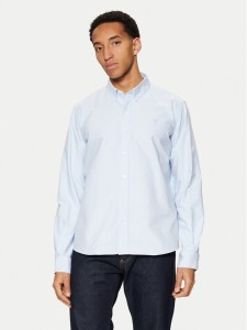 AMI Paris Koszula USH060.CO0031 Błękitny Regular Fit