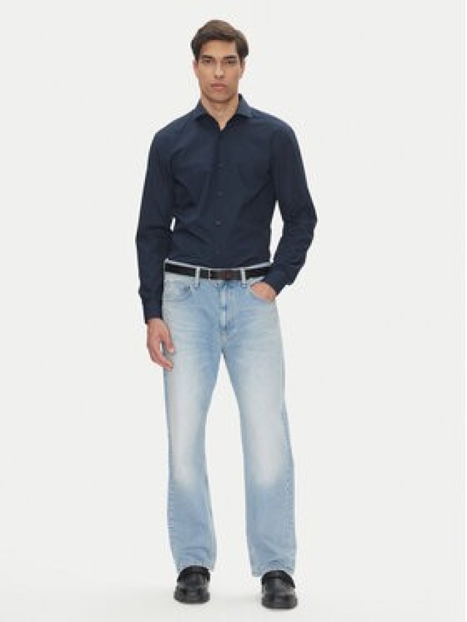 HUGO Koszula C-Jason 50293691 Granatowy Slim Fit