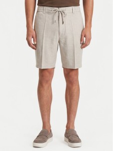 BOSS Szorty materiałowe Kane1 50557537 Szary Regular Fit