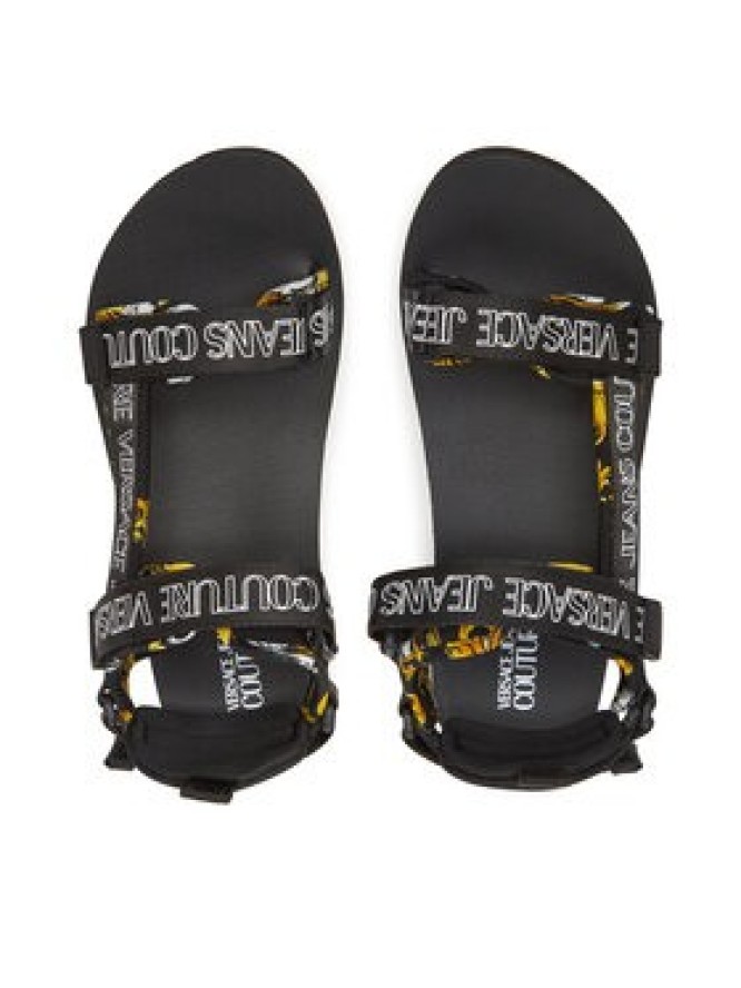 Versace Jeans Couture Sandały 78YA3S7B Czarny