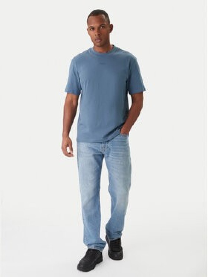 HUGO T-Shirt Dapolino 50488330 Niebieski Relaxed Fit