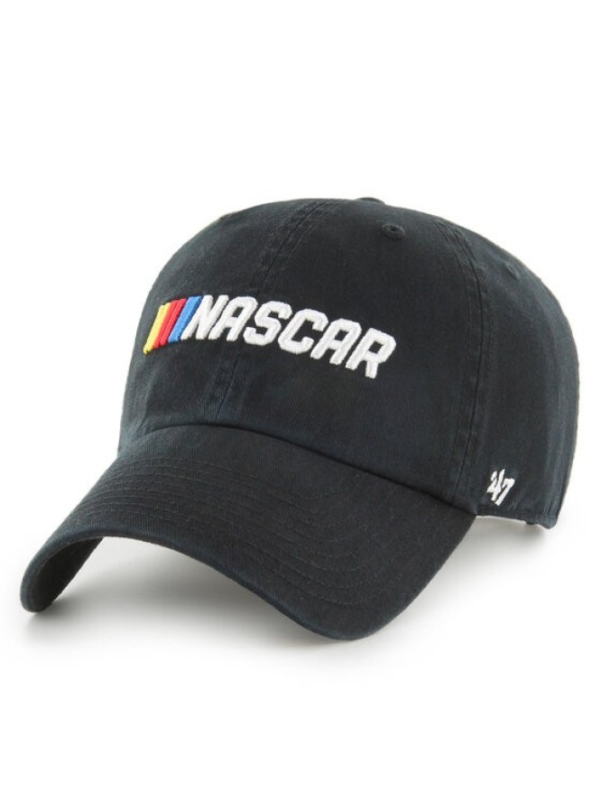 47 Brand Czapka z daszkiem '47 Clean Up Nascar w/No Loop Label NAS-NLRGW67GWS Czarny