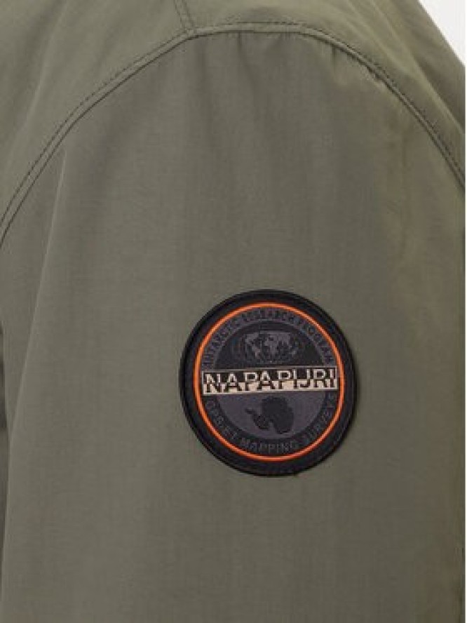 Napapijri Kurtka bomber A-Giovi NP0A88U2 Zielony Regular Fit