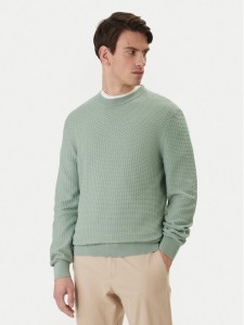 BOSS Sweter H-Imberto 50545283 Zielony Regular Fit