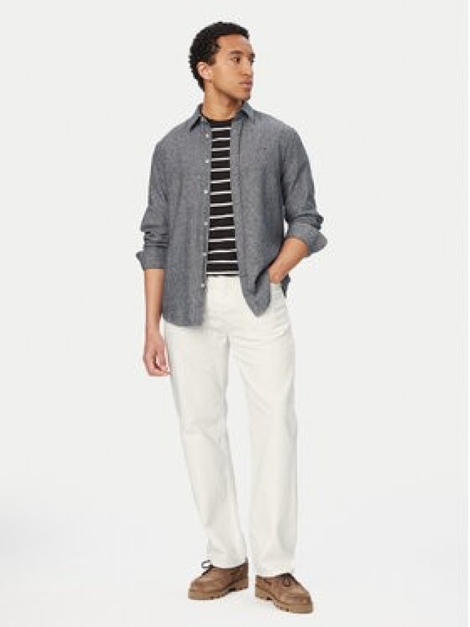 Tommy Jeans Koszula DM0DM22761 Granatowy Regular Fit