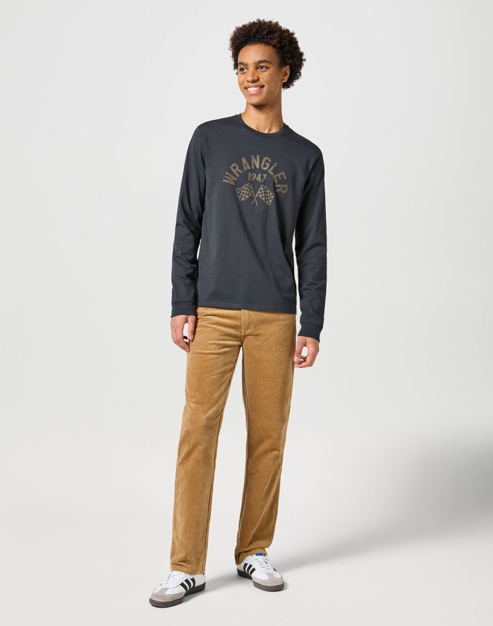 WRANGLER MĘSKIE SPODNIE JEANSOWE TEXAS TIGERS EYE 112356790 W121015733