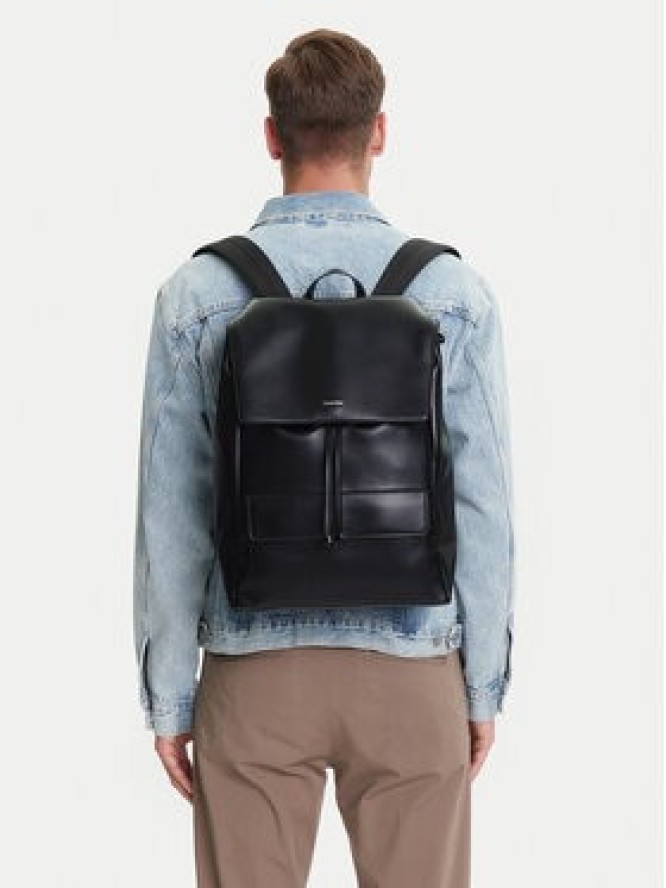 Calvin Klein Plecak Ck Sleek Flap Bp K50K512916 Czarny