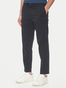 BOSS Chinosy 50536722 Granatowy Tapered Fit