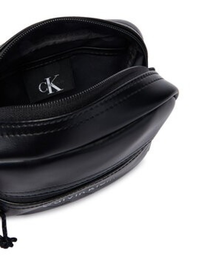 Calvin Klein Saszetka Bold Logo Webbing Square Crossbo LV04D3445G Czarny