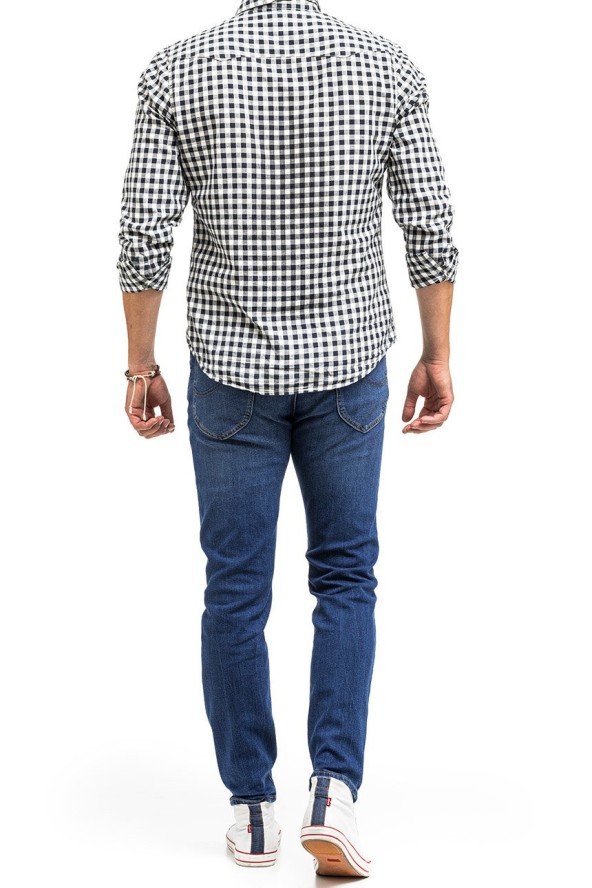 LEE AUSTIN MĘSKIE SPODNIE JEANSOWE WINTER WEATHER MID L733AKEK 112322019