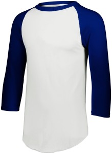 Koszulka baseballowa 3/4 Augusta Sportswear Mouw 2.3 dla dorosłych