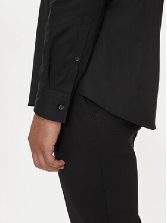 Hugo Koszula Ermo 50505315 Czarny Slim Fit
