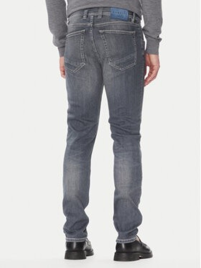 Bugatti Jeansy 3108D 76671C Szary Slim Fit